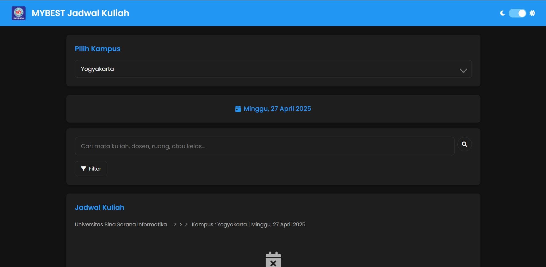 Schedule Scraper API